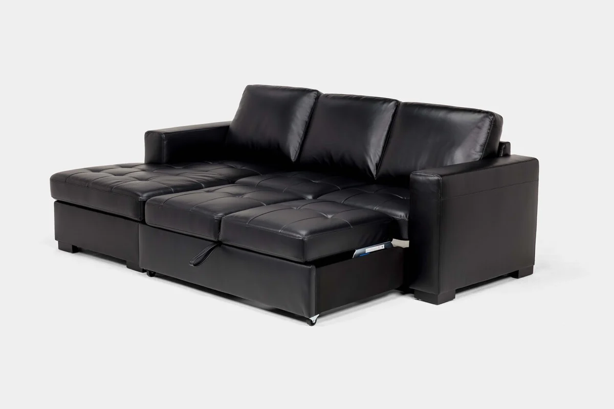 Claire Full Pullout Sofa Chaise - Image 16