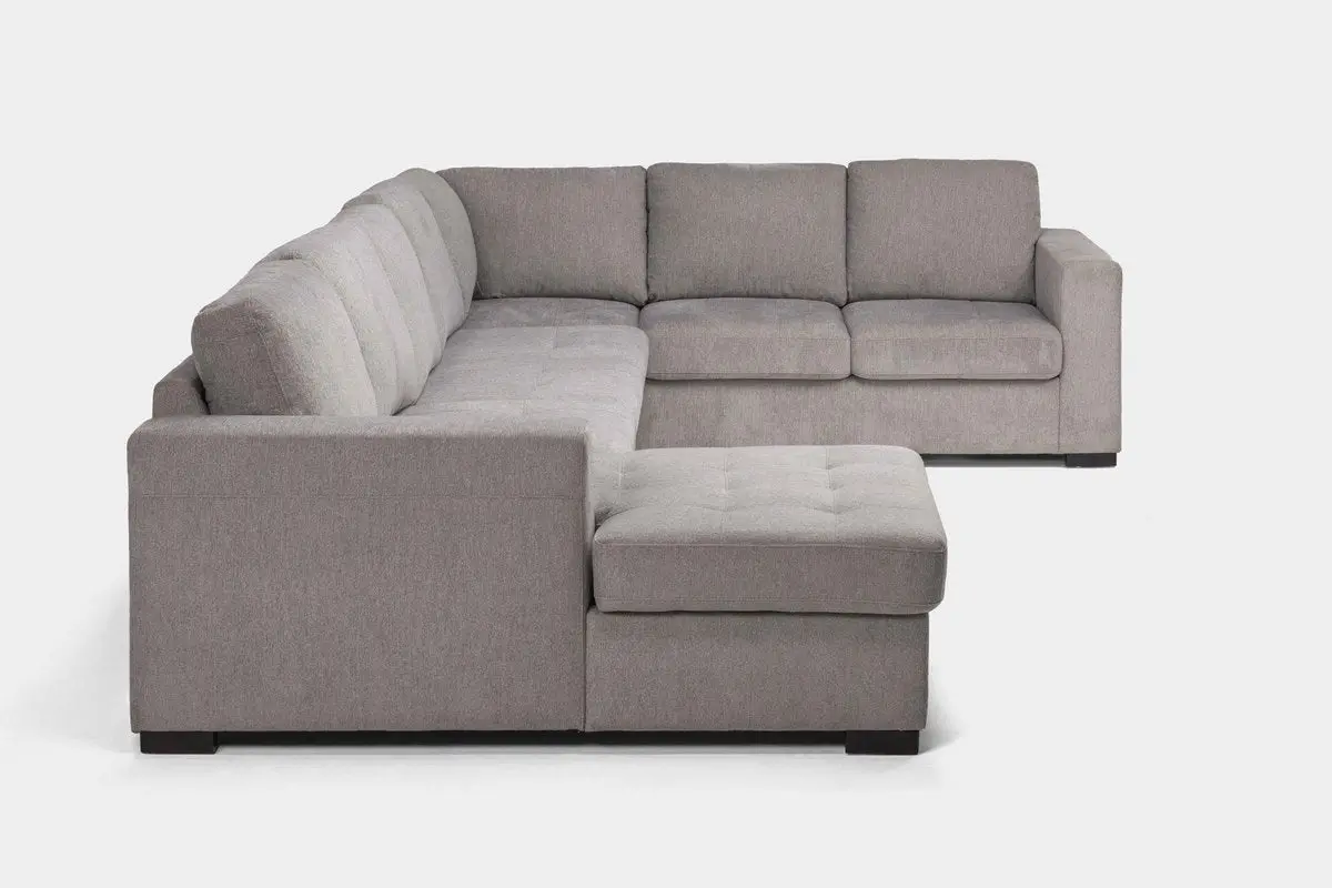 Claire Full Pullout Tux Chaise Sectional - Image 46