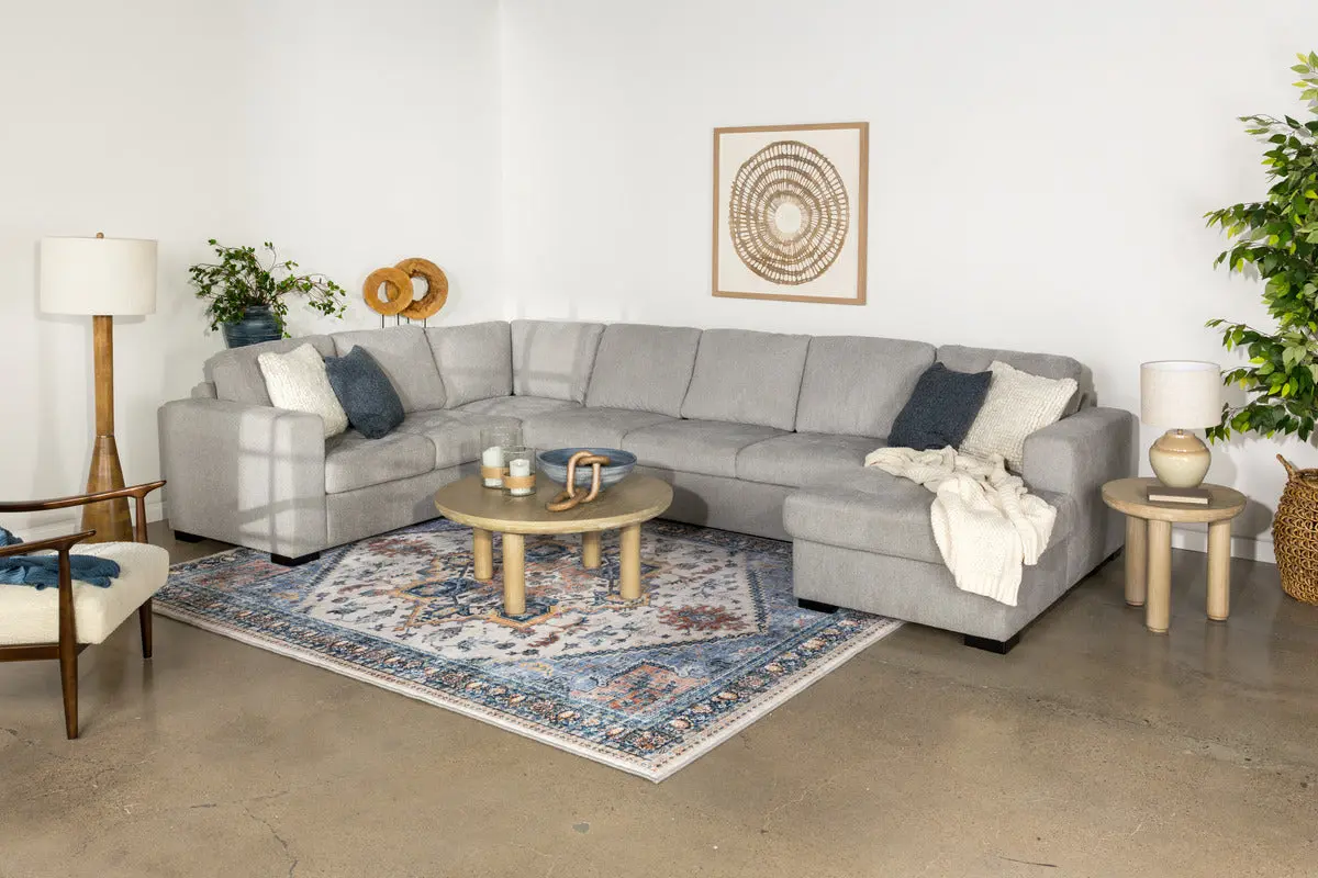 Claire Full Pullout Tux Chaise Sectional - Image 59