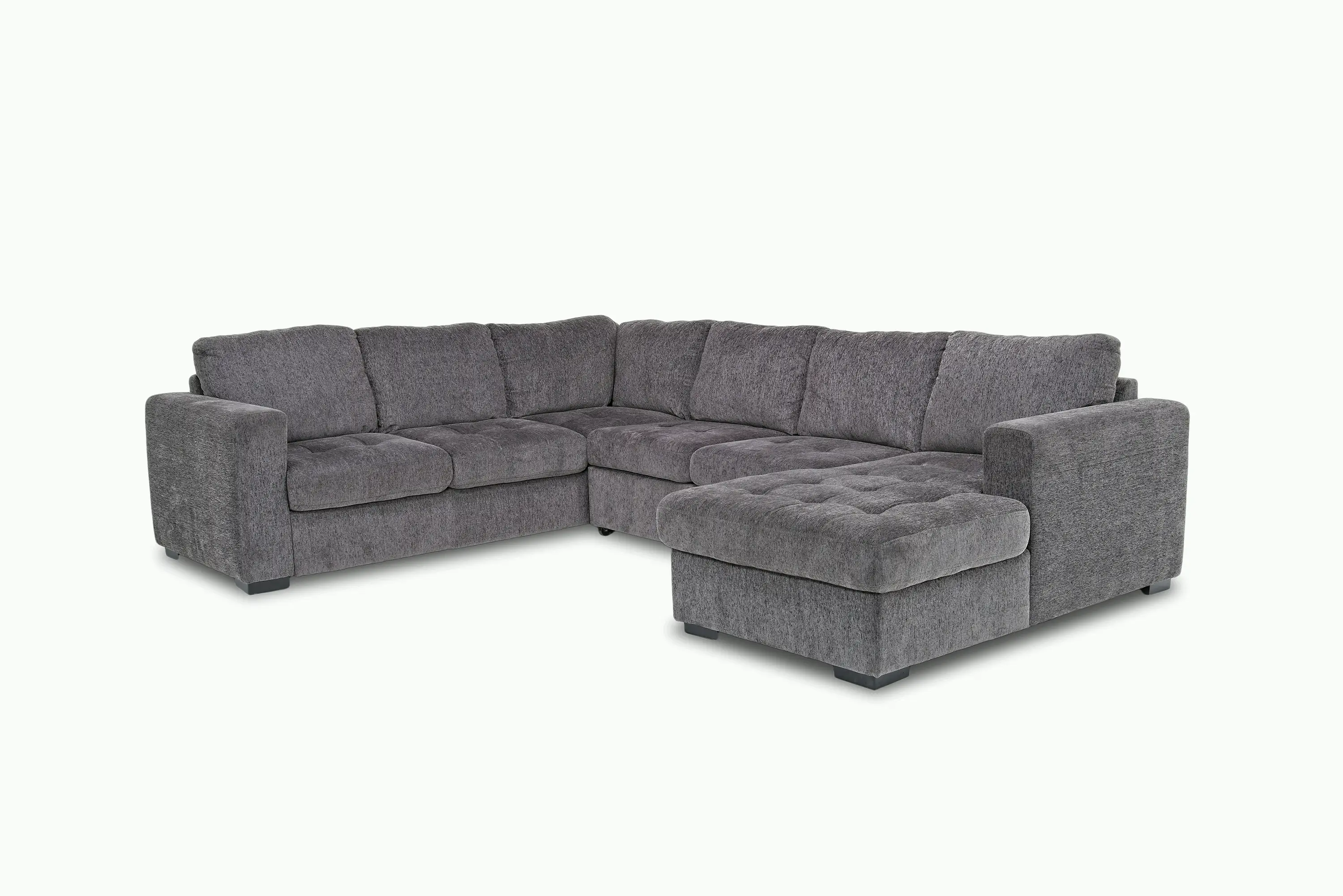 Claire Full Pullout Tux Chaise Sectional - Image 60