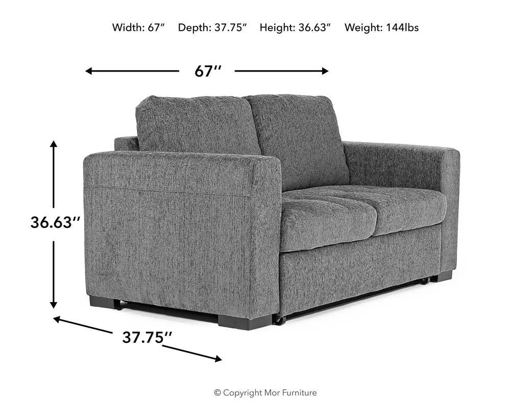 Claire Full Sleeper Loveseat - Image 27