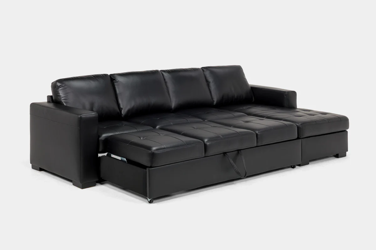 Claire Queen Pullout Sofa Chaise - Image 15