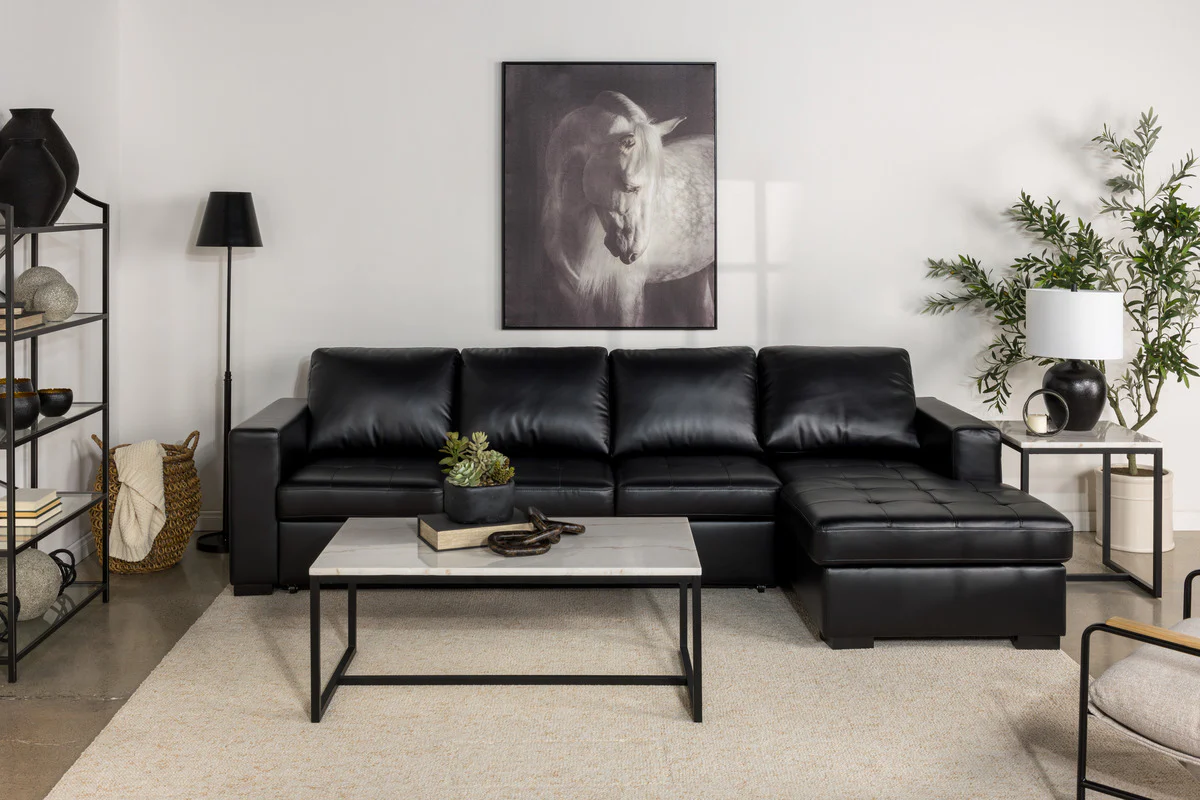 Claire Queen Pullout Sofa Chaise - Image 22