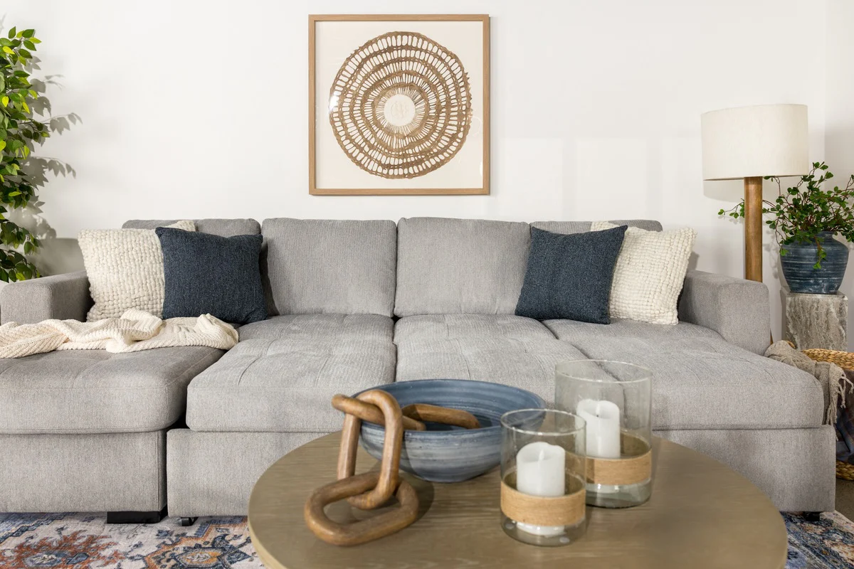Claire Queen Pullout Sofa Chaise - Image 35