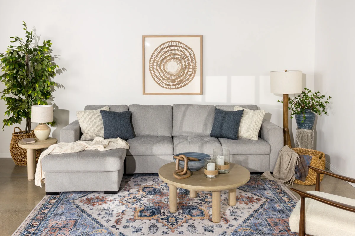 Claire Queen Pullout Sofa Chaise - Image 36