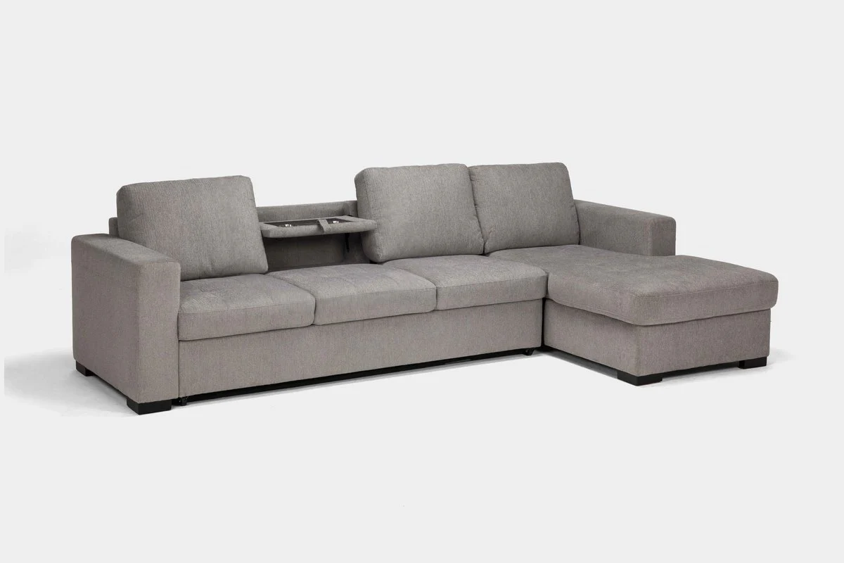 Claire Queen Pullout Sofa Chaise - Image 39