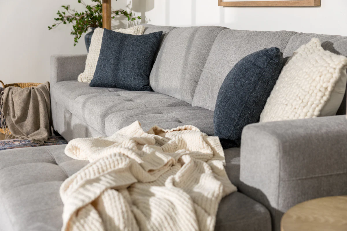 Claire Queen Pullout Sofa Chaise - Image 47