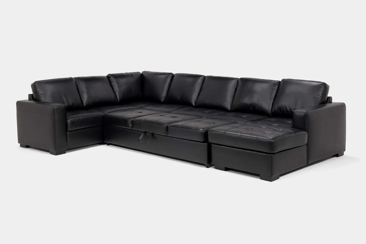 Claire Queen Pullout Tux Chaise Sectional - Image 14