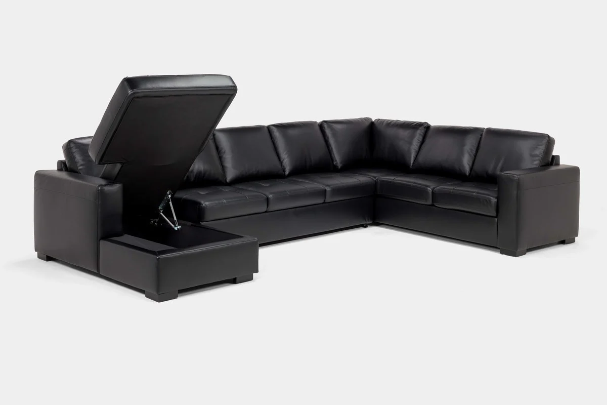 Claire Queen Pullout Tux Chaise Sectional - Image 2