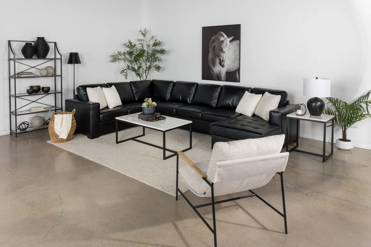 Claire Queen Pullout Tux Chaise Sectional - Image 22