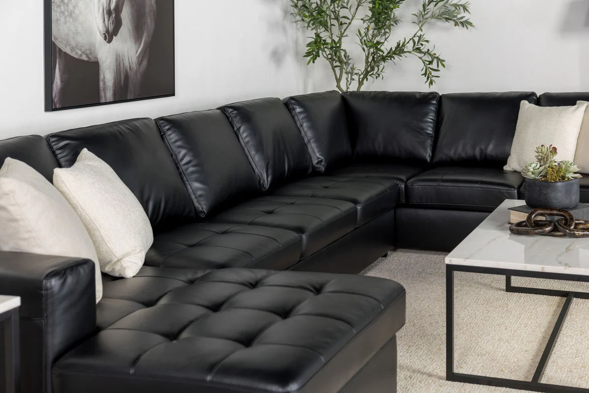 Claire Queen Pullout Tux Chaise Sectional - Image 9