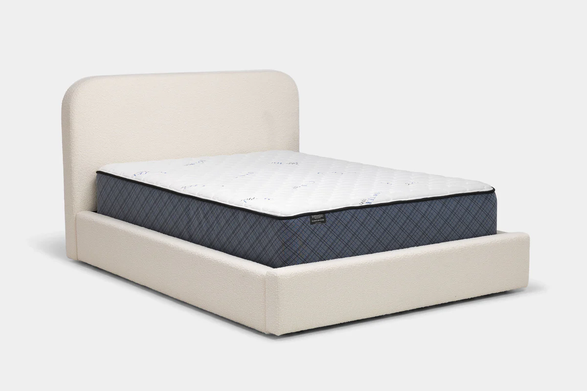 Cloud Boucle Upholstered Bed - Image 2