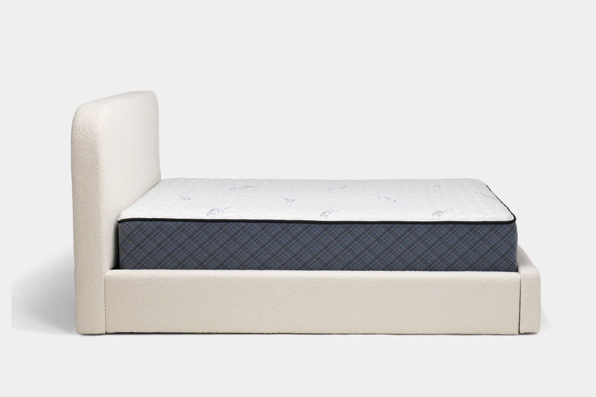 Cloud Boucle Upholstered Bed - Image 3