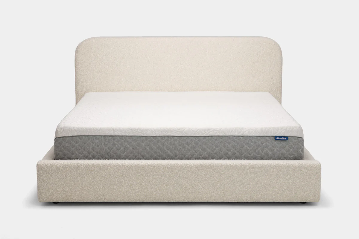 Cloud Boucle Upholstered Bed - Image 5