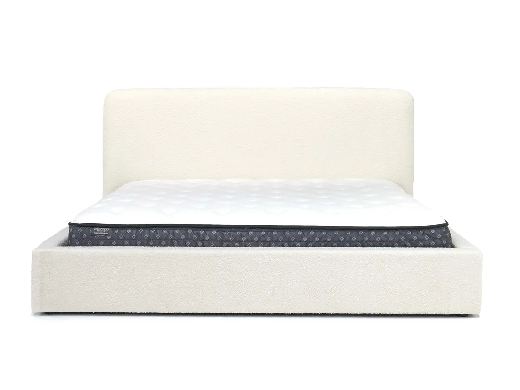 Cloud Boucle Upholstered Panel Bed - Image 6