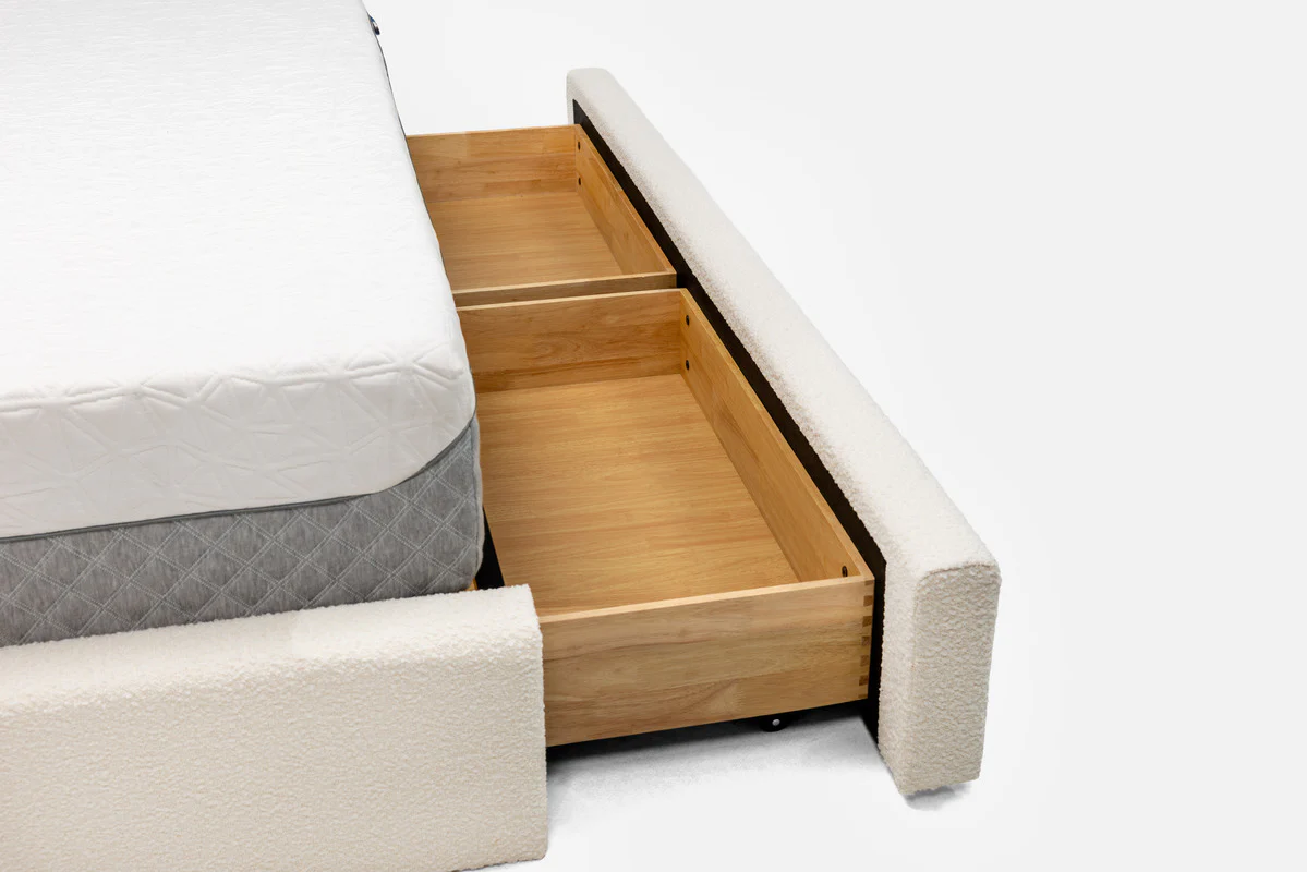 Cloud Boucle Upholstered Storage Bed - Image 24