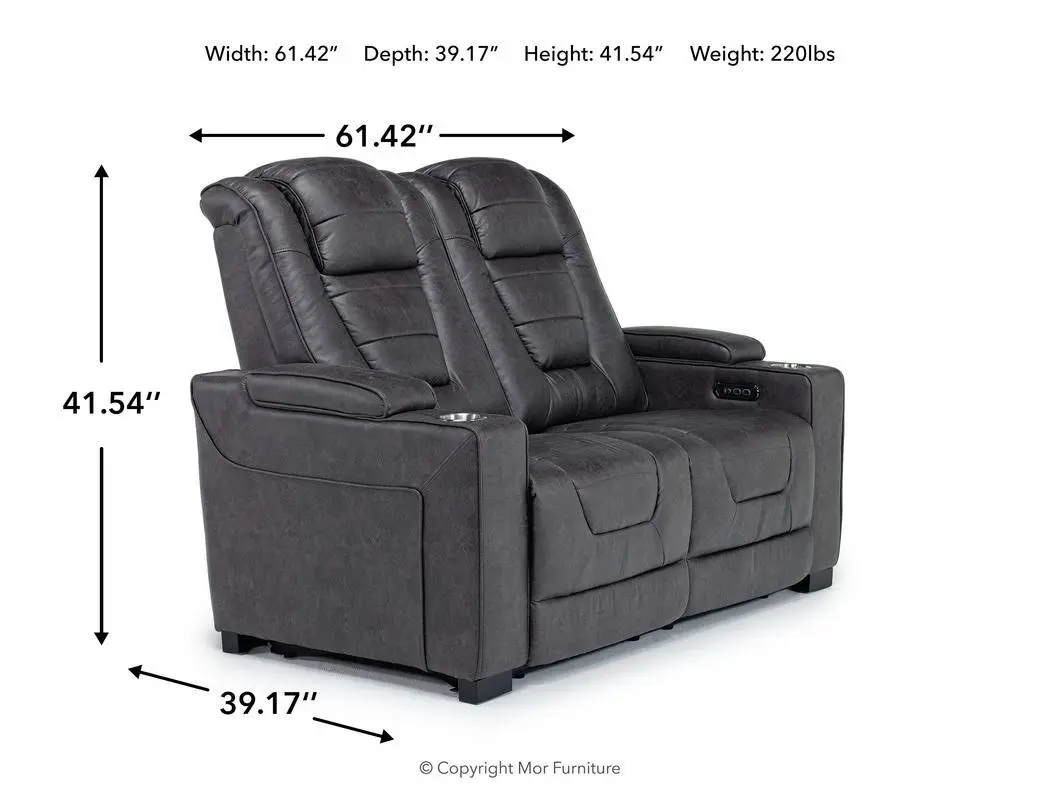 Cody 2 Power Loveseat - Image 14
