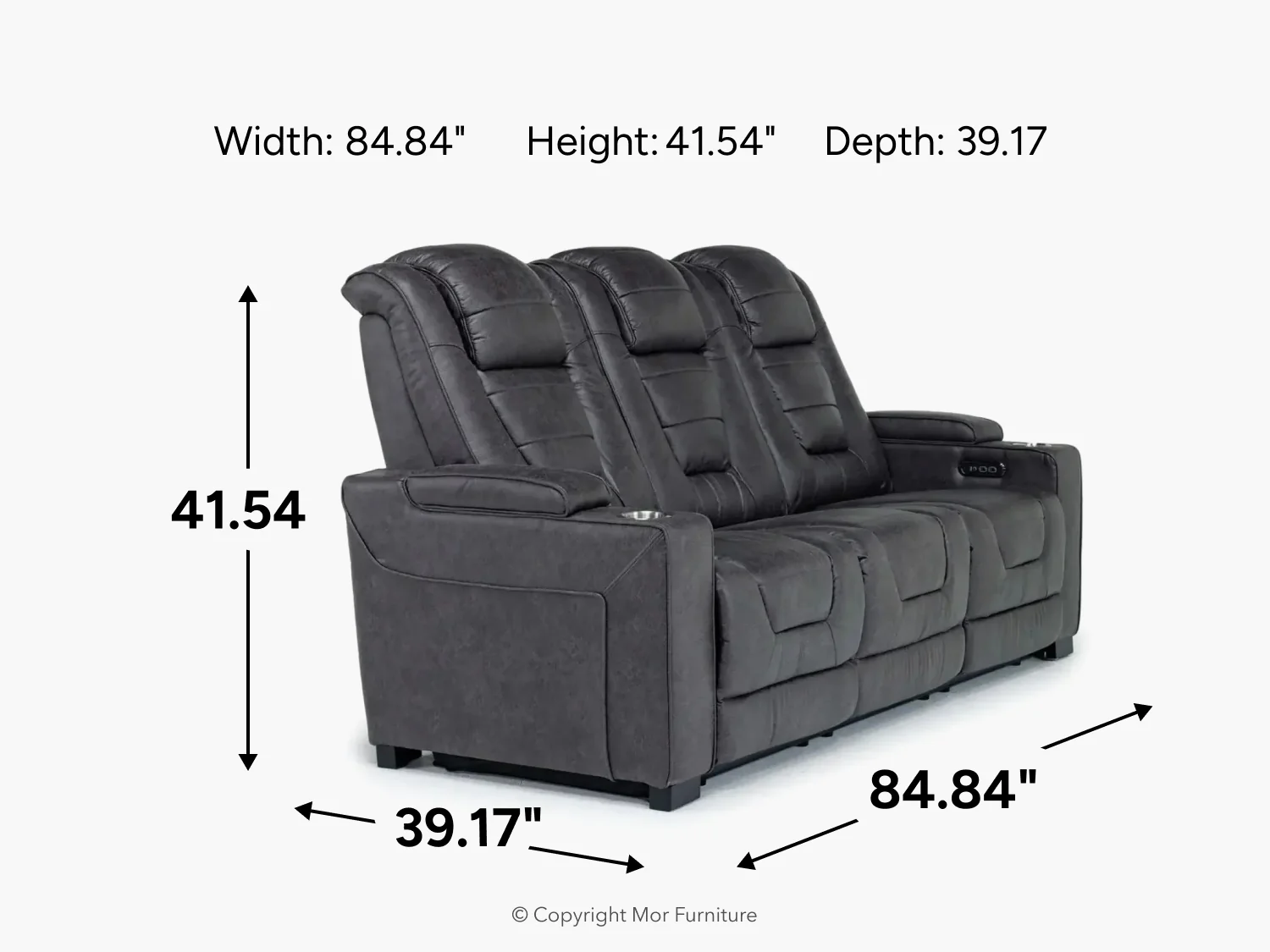 Cody 2 Power Sofa - Image 10