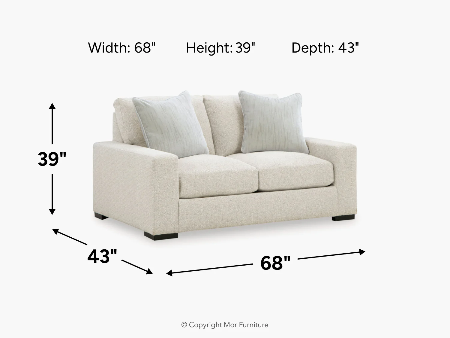 Conlee Pike Loveseat - Image 5