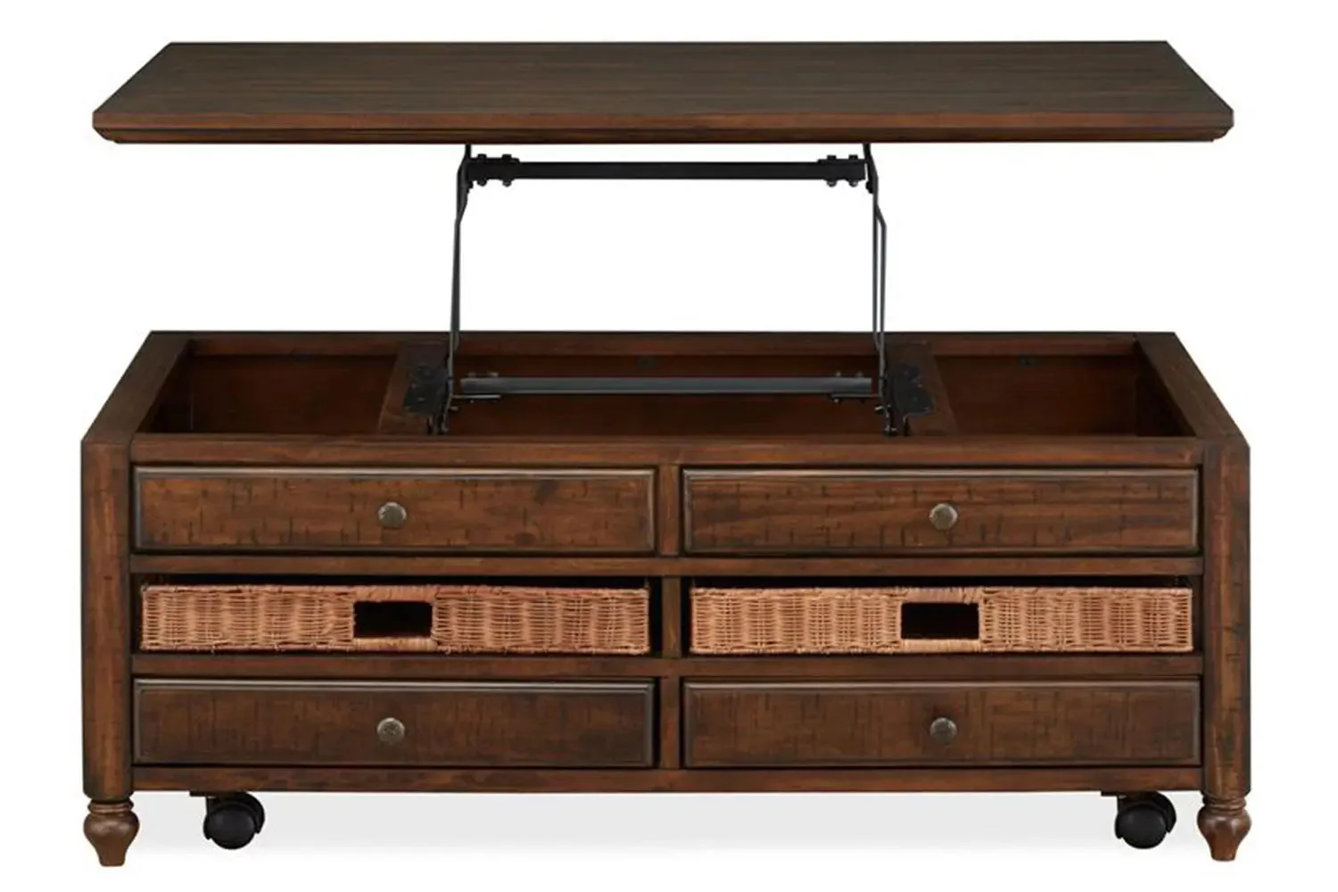 Cottage Lane Lift Top Coffee Table - Image 4
