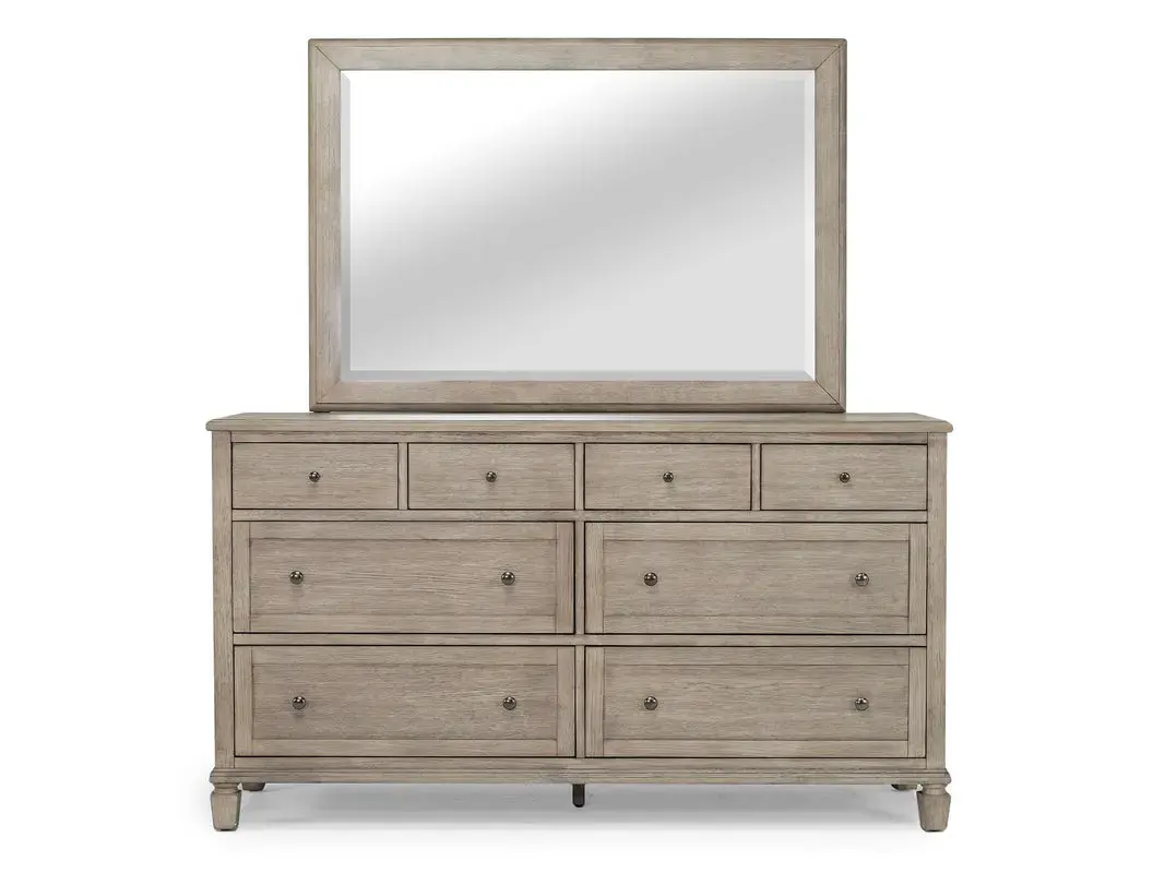 Country Side Canopy Bed & Dresser & Mirror & Nightstand - Image 34
