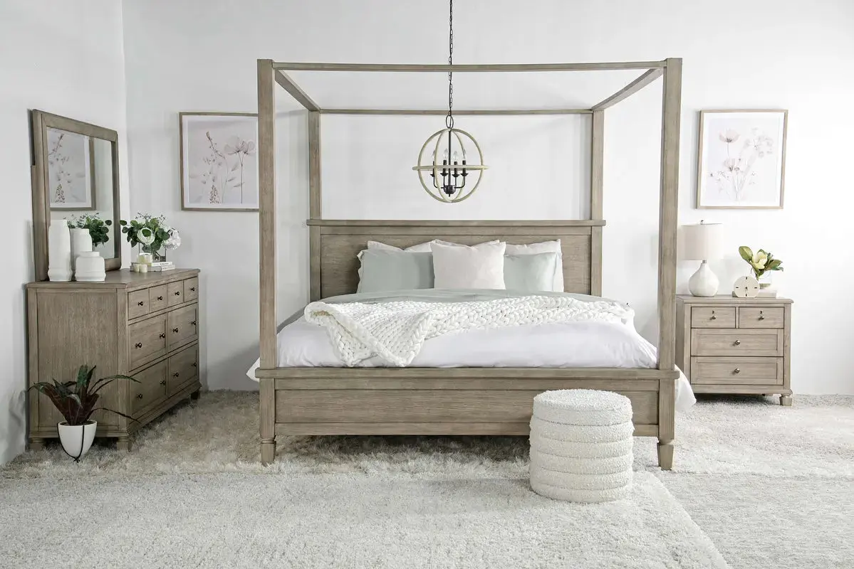 Country Side Canopy Bed - Image 23