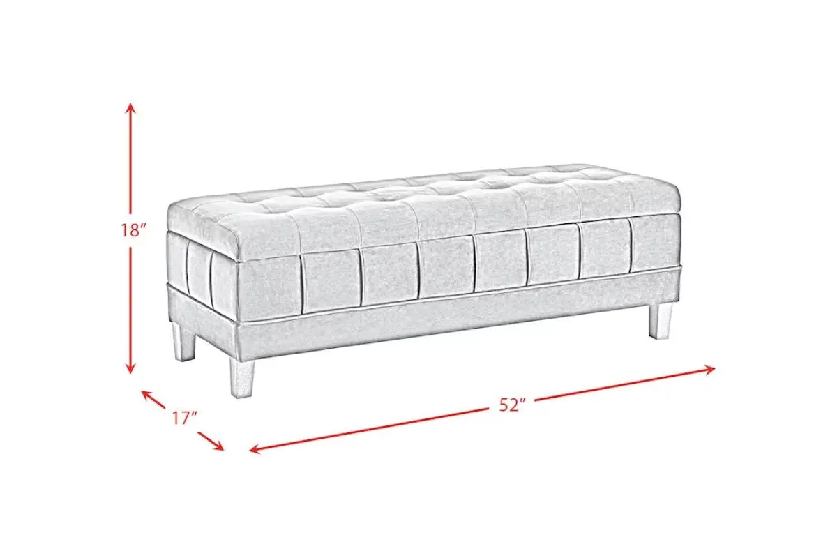 Crosby Bedroom Bench - Image 4