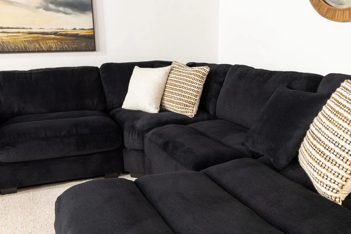 Cuddle Cloud 6 Piece Chaise Sectional - Image 23