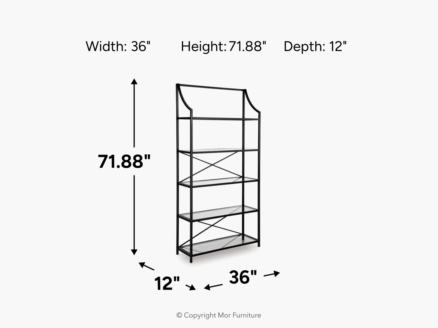 Dakerwell Bookcase - Image 5