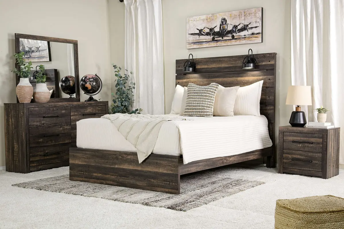 Dallas Panel Bed With Lights - Image 5