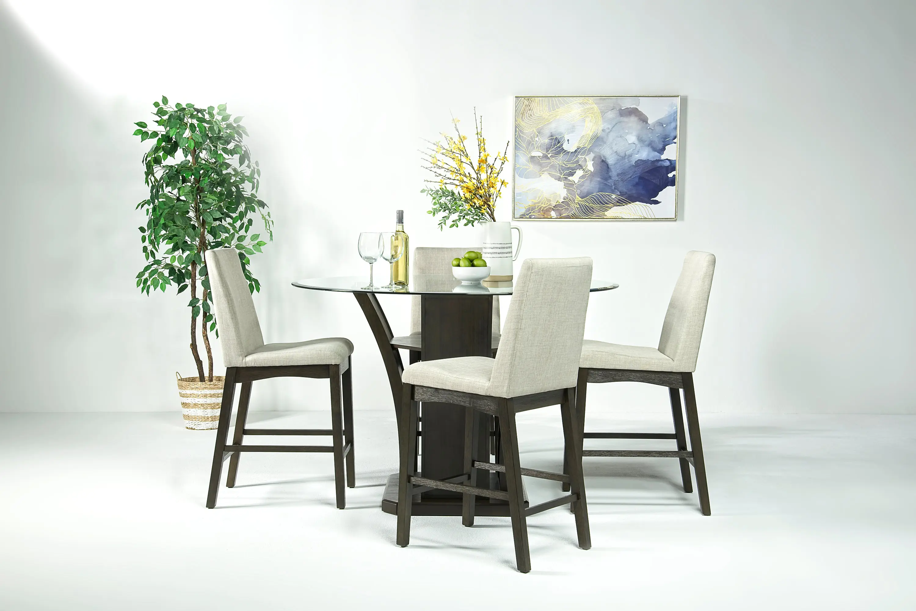 Dapper Round Counter Height Dining Table - Image 3