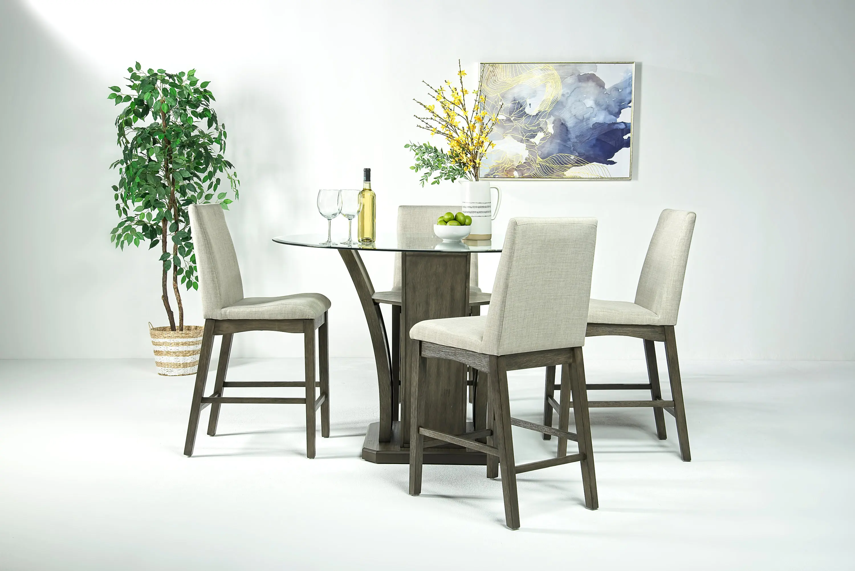 Dapper Round Counter Height Dining Table - Image 7