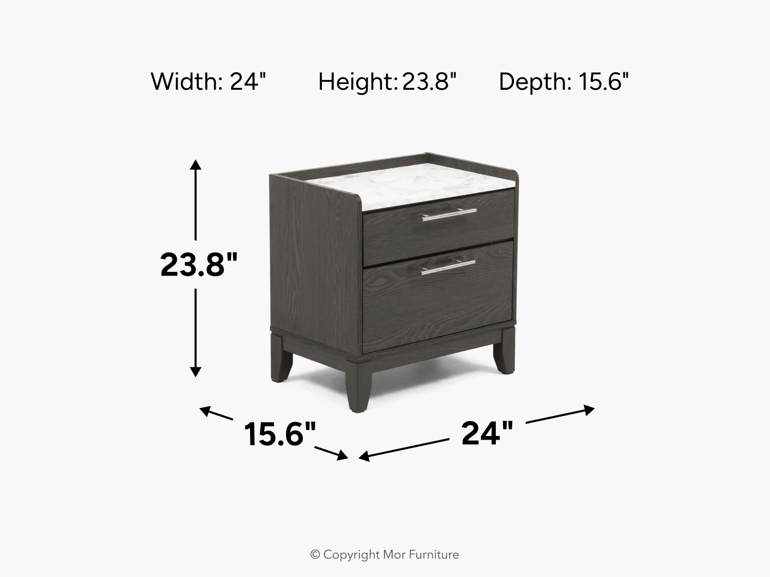 Dempsey Nightstand - Image 5