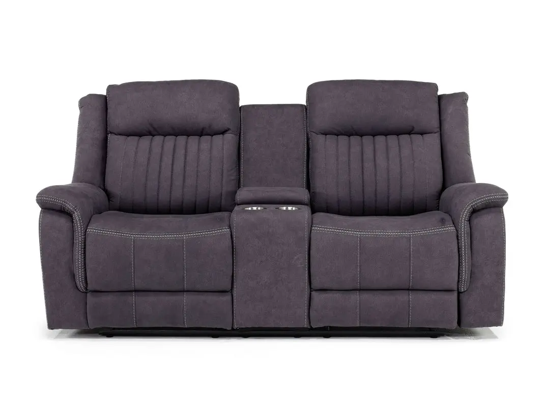Diamond Reclining Sofa & Console Loveseat - Image 5