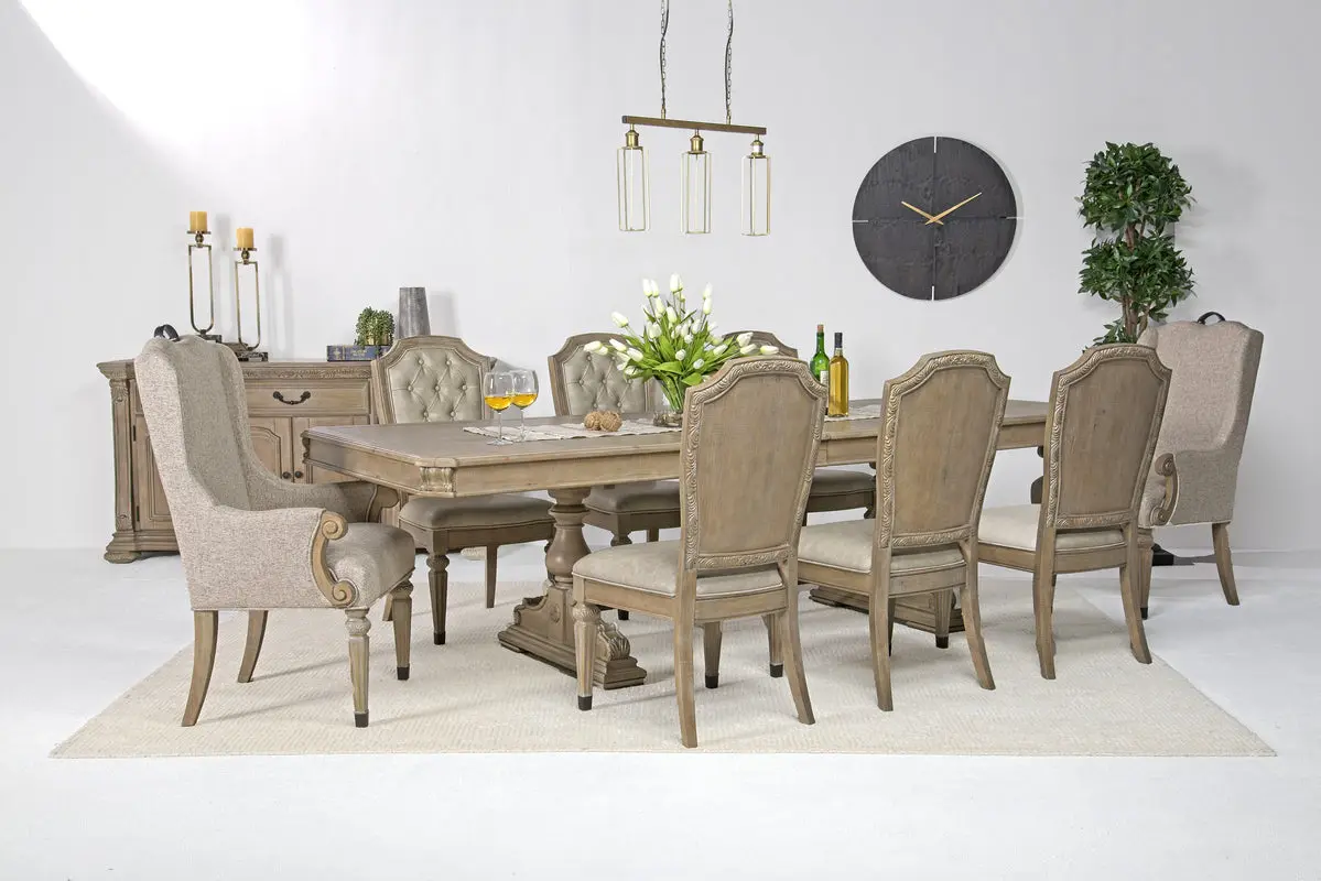 Durango Dining Table & 6 Chairs & 2 Arm Chairs - Image 12
