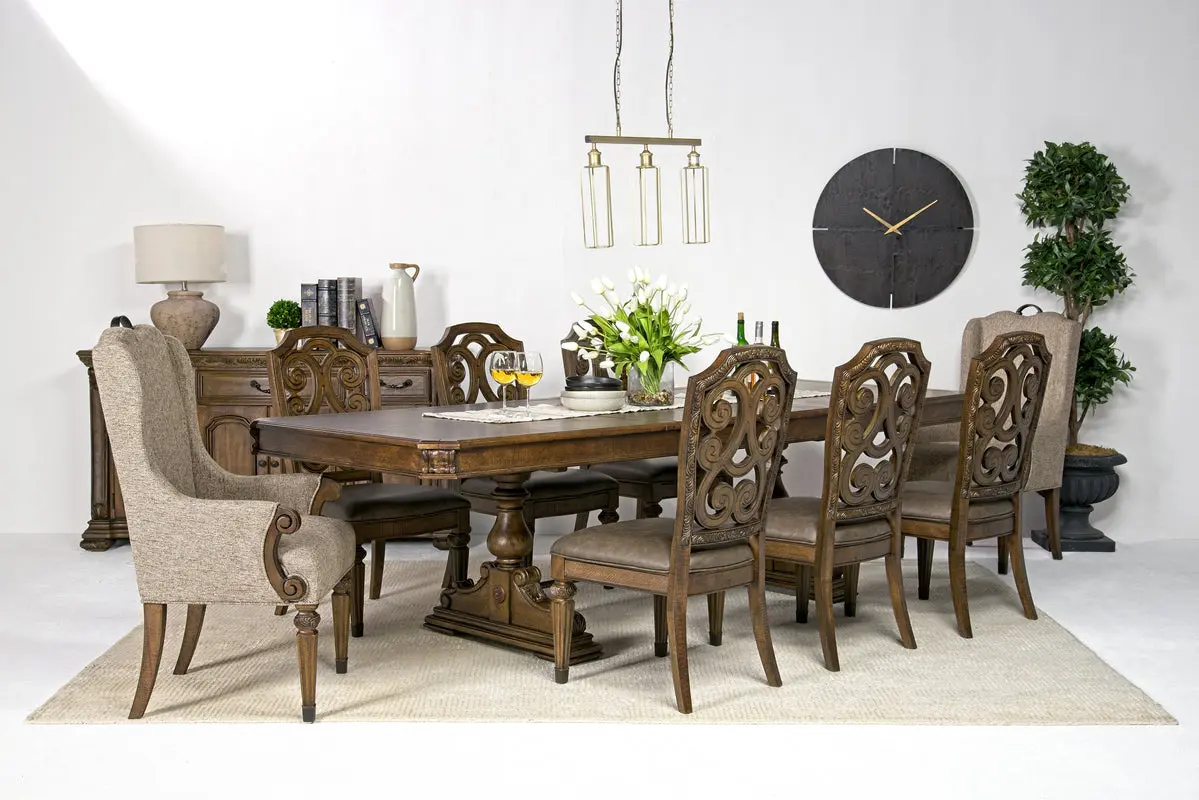Durango Dining Table & 6 Chairs & 2 Arm Chairs - Image 23