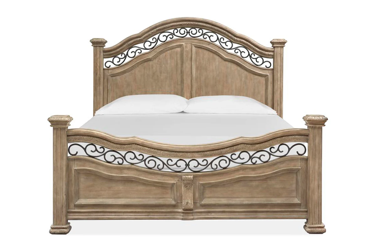 Durango Panel Bed & Dresser & Mirror & Nightstand - Image 11