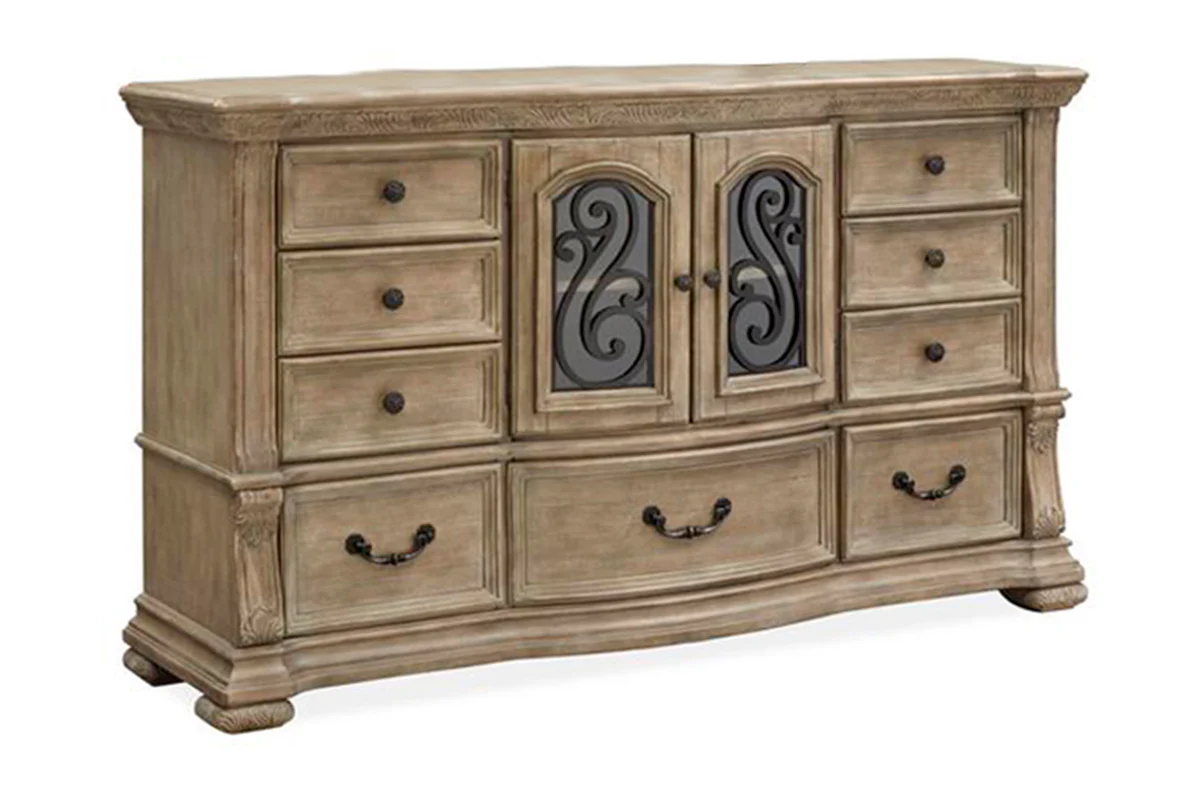 Durango Panel Bed & Dresser & Mirror & Nightstand - Image 20