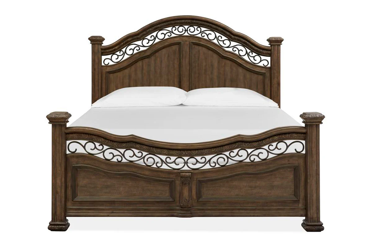 Durango Panel Bed & Dresser & Mirror & Nightstand - Image 35
