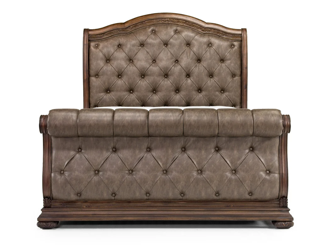 Durango Sleigh Bed & Dresser & Mirror & Nightstand - Image 27