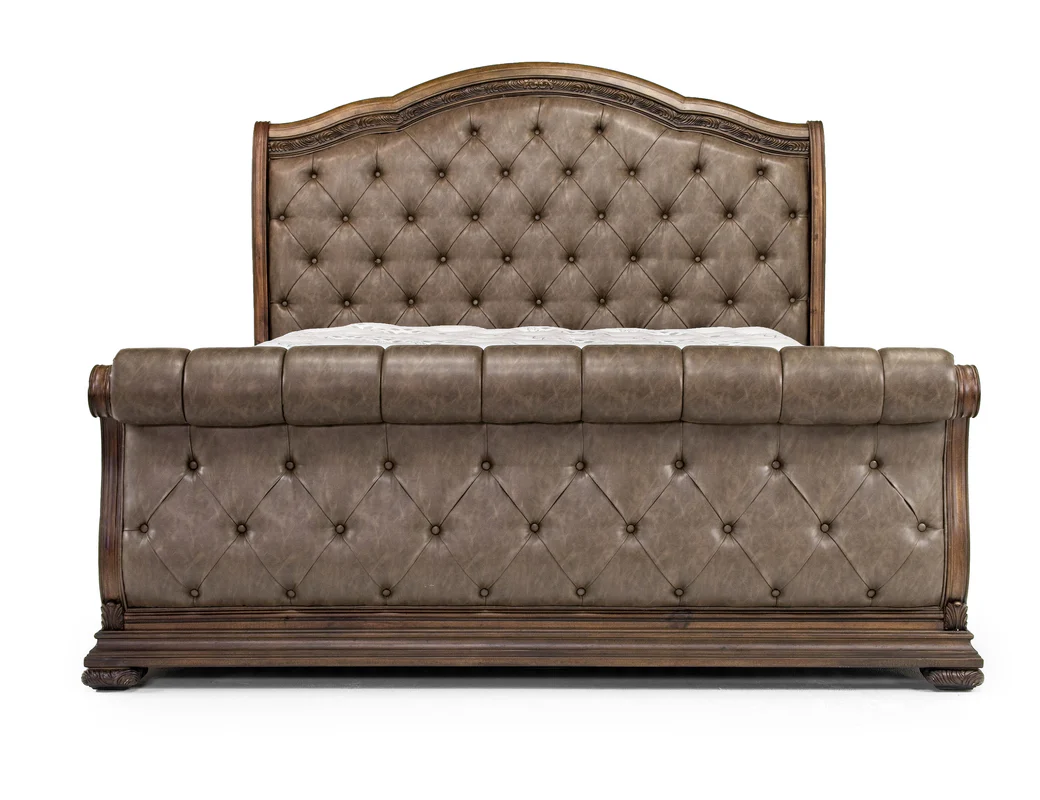 Durango Sleigh Bed & Dresser & Mirror & Nightstand - Image 43