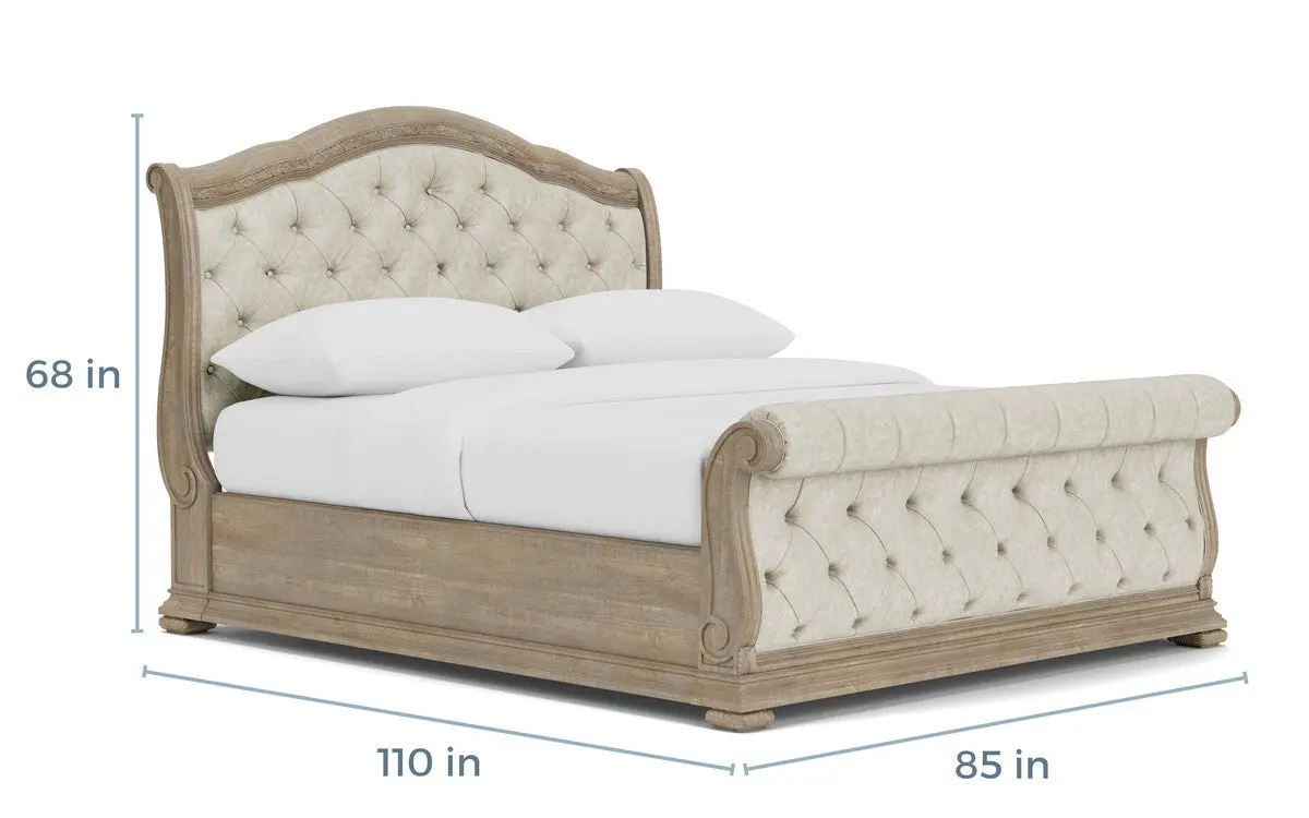 Durango Upholstered Sleigh Bed - Image 24