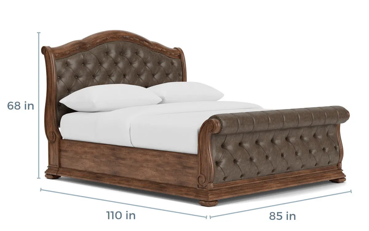 Durango Upholstered Sleigh Bed - Image 30