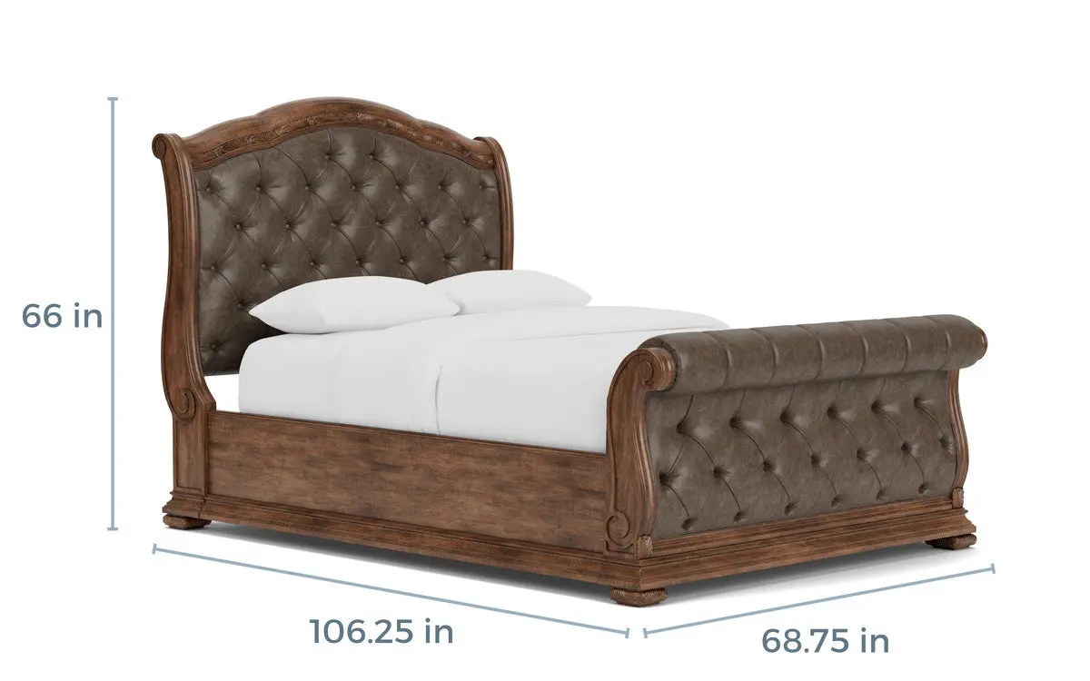 Durango Upholstered Sleigh Bed - Image 36