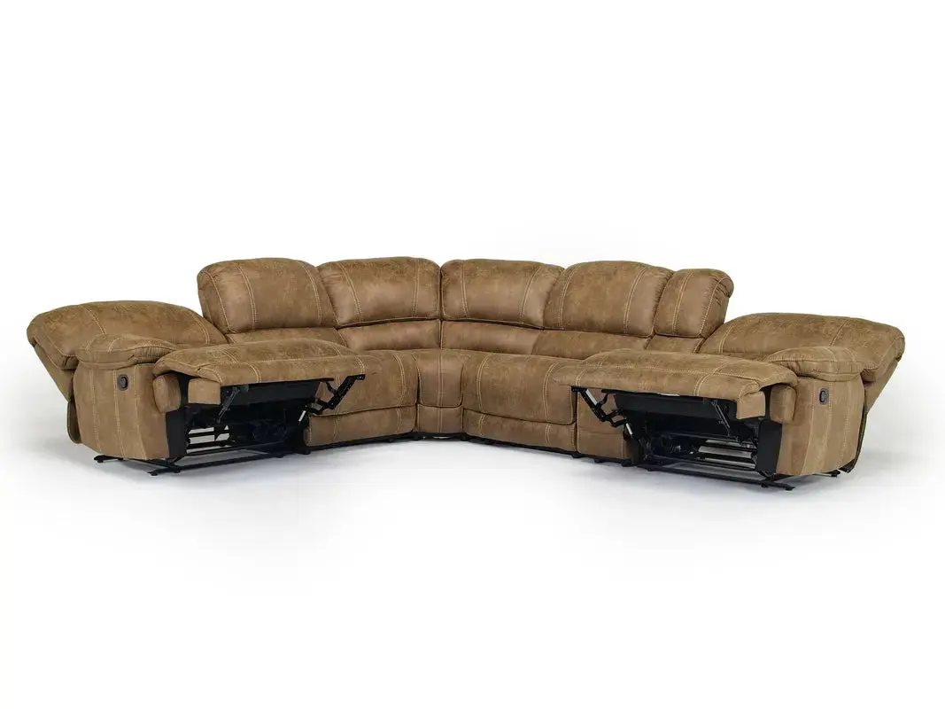Dusty 6 Piece Reclining Sectional - Image 3