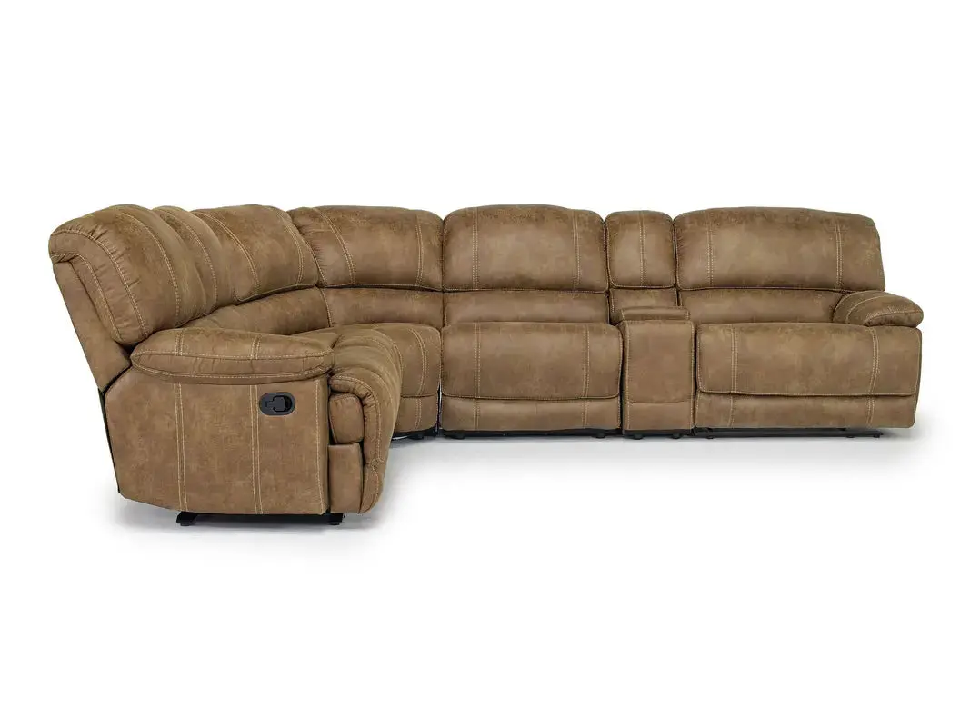 Dusty 6 Piece Reclining Sectional - Image 4