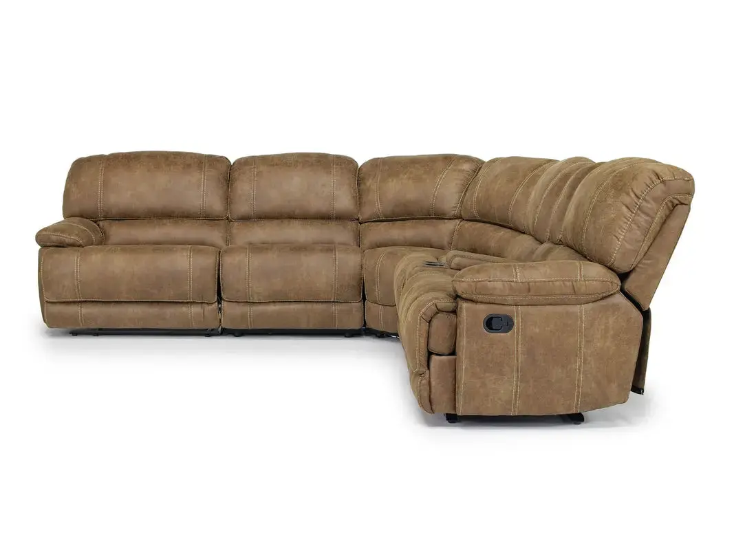 Dusty 6 Piece Reclining Sectional - Image 5