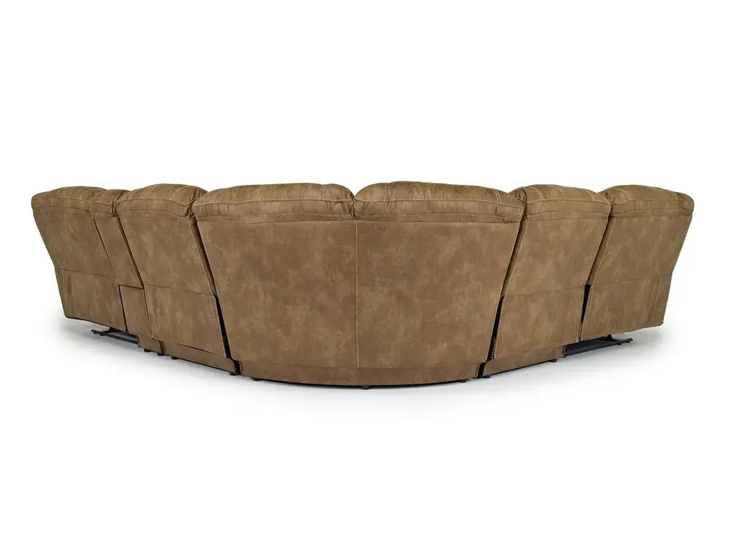 Dusty 6 Piece Reclining Sectional - Image 6