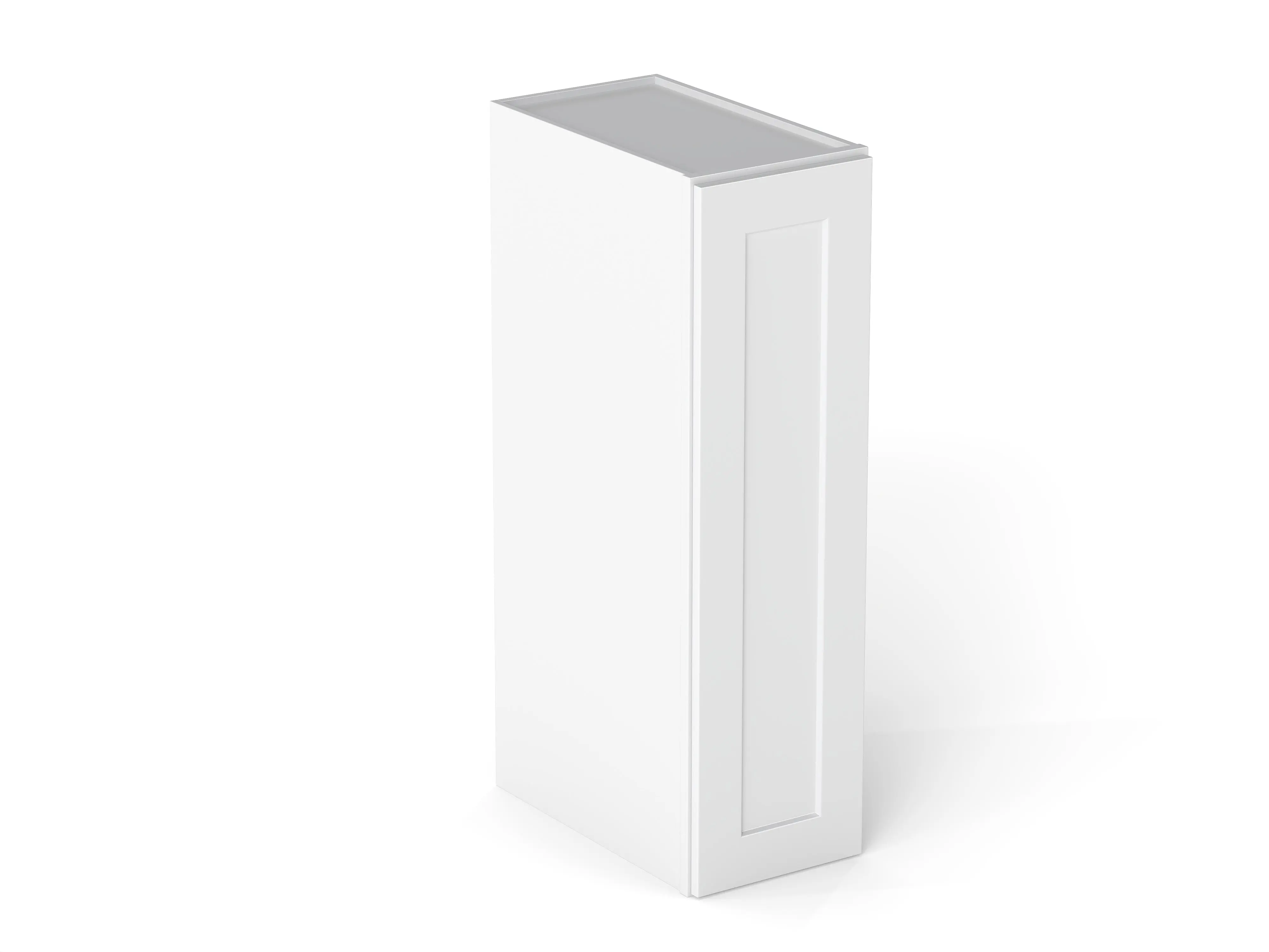 Elegant 1 Door Wall Cabinet With 2 Shelves - Image 13