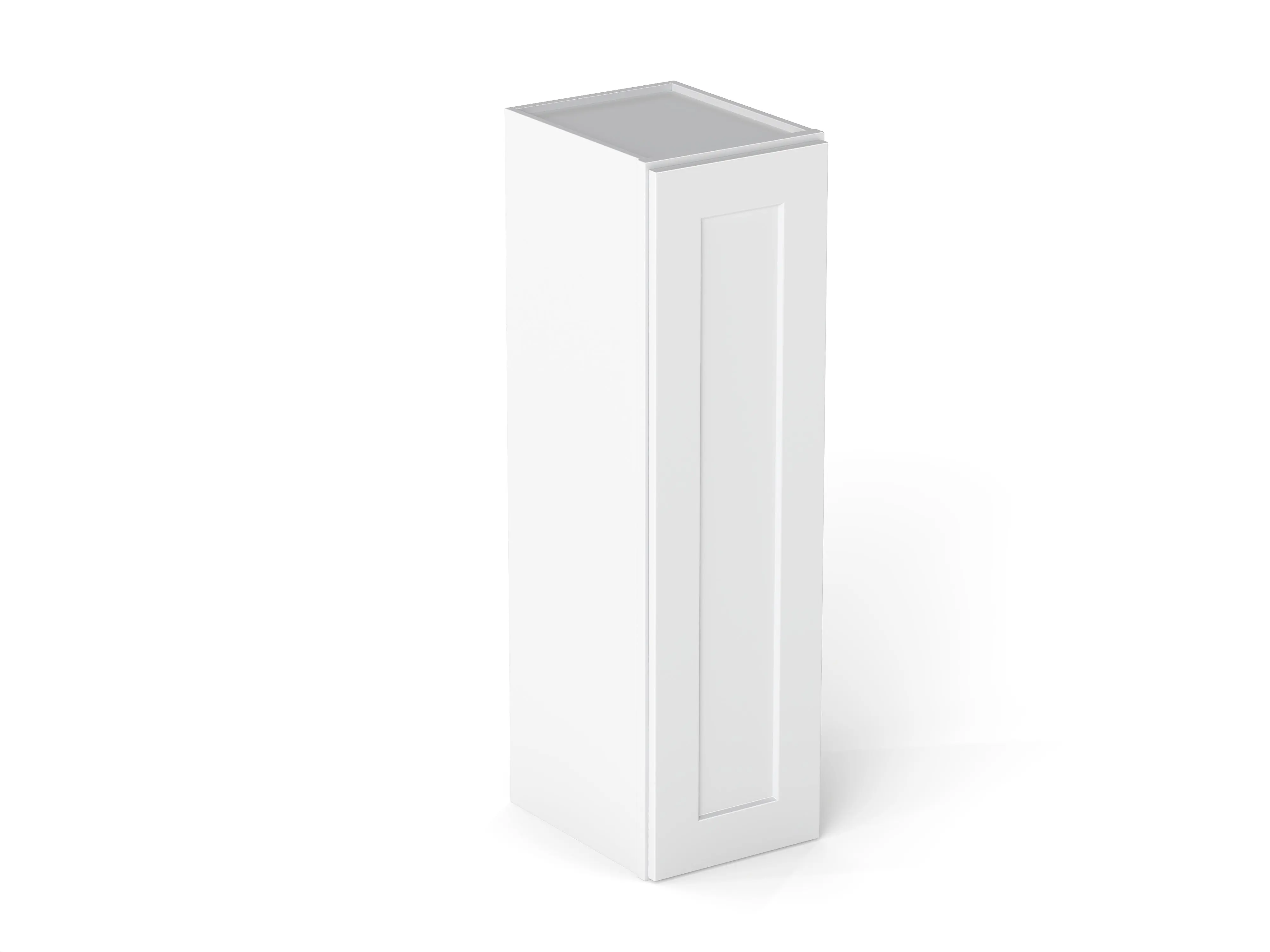 Elegant 1 Door Wall Cabinet With 2 Shelves - Image 17